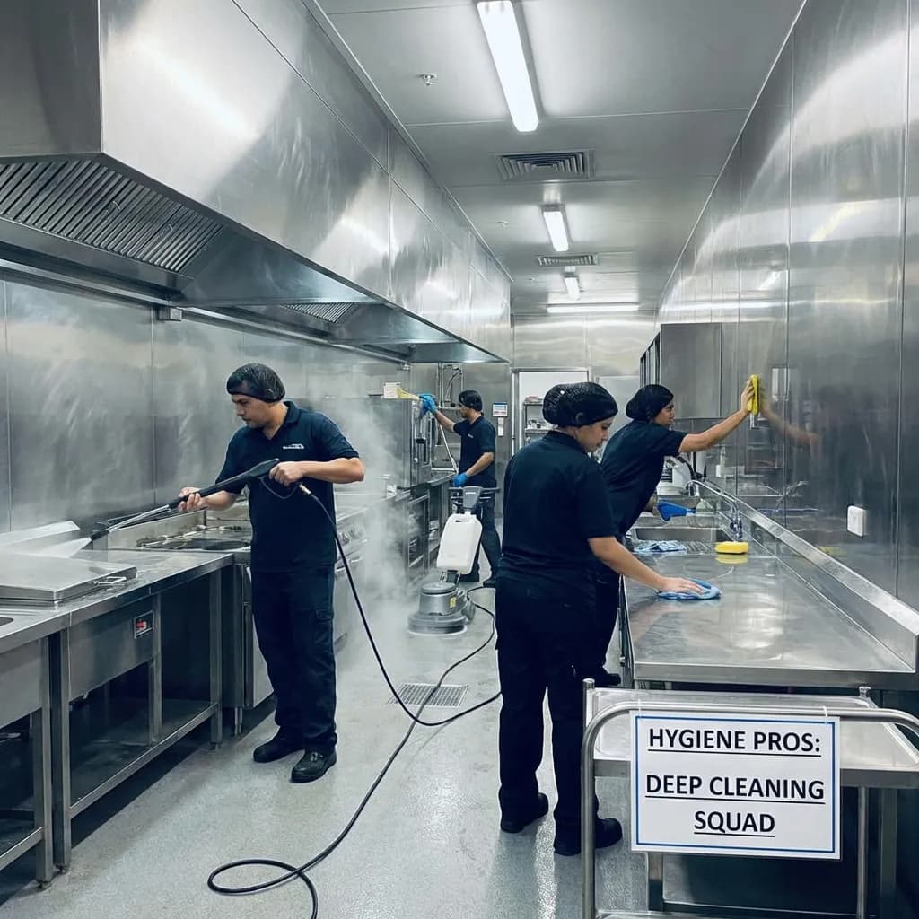 Kitchen Deep Cleaning